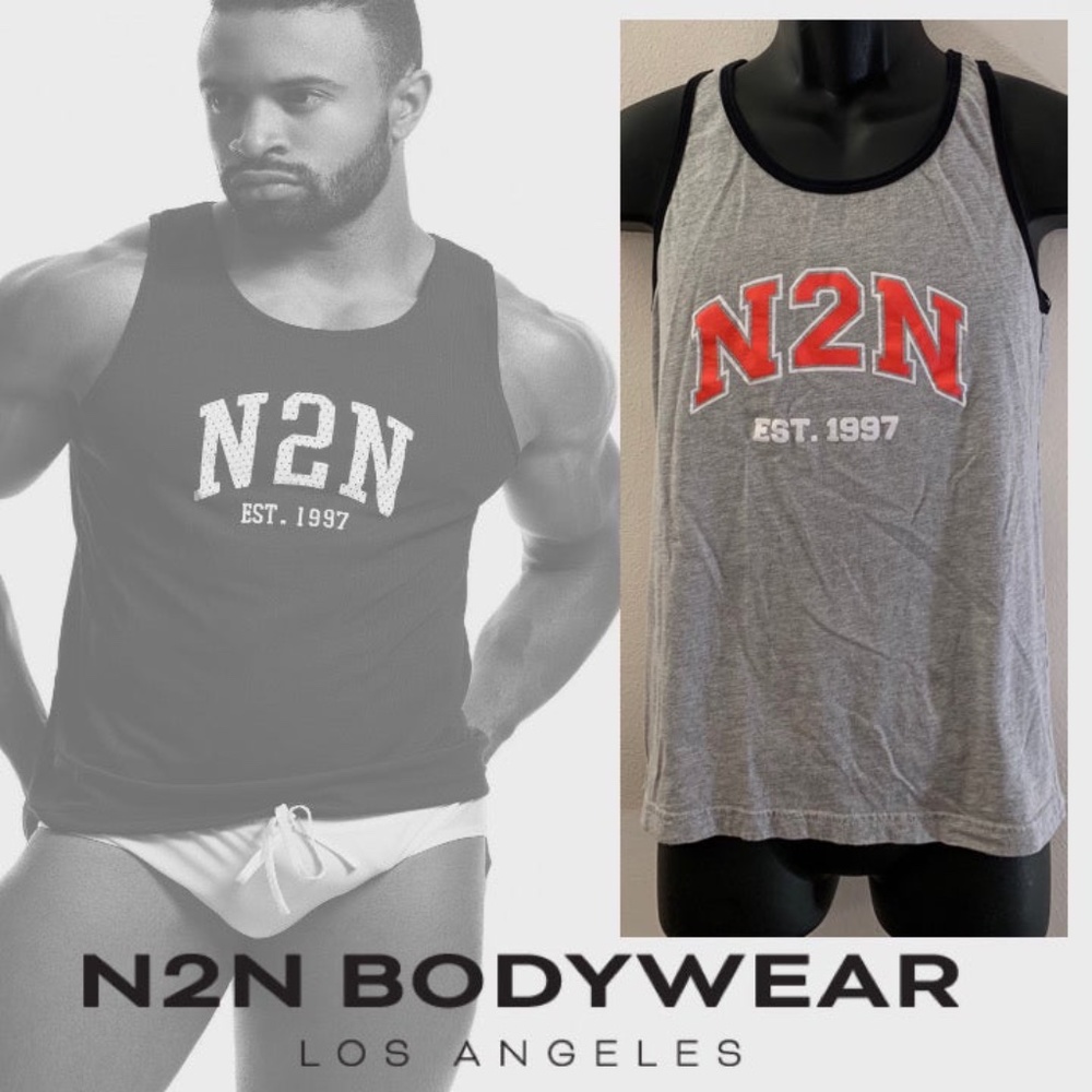 N2N Bodywear Tank Top Small RARE style